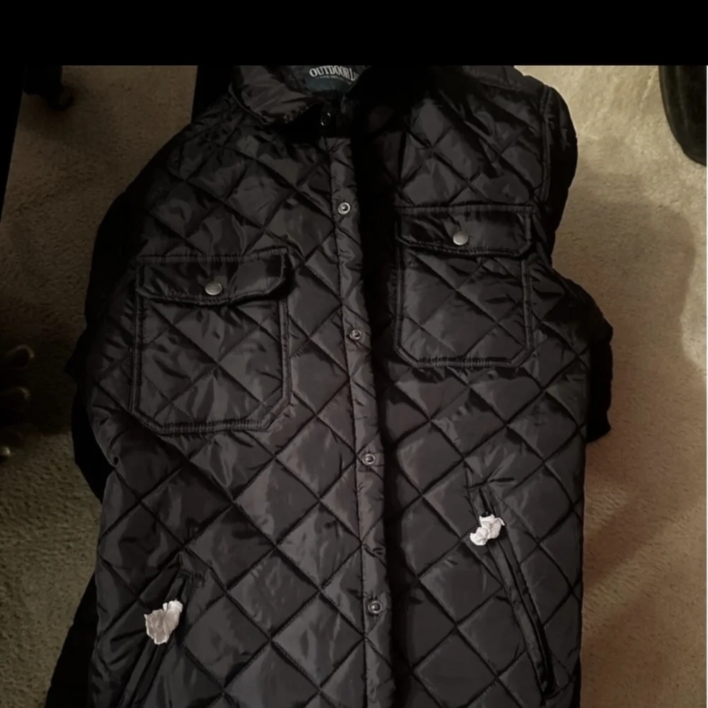 Outdoor Life Black Quilted Puffer Jacket - Picture 1 of 5